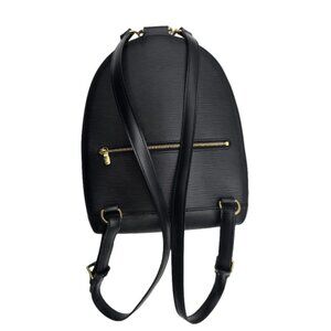 LOUIS VUITTON Mini Pochette Epi Leather Backpack Black - COA included!